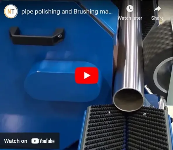 pipe polishing and sanding machine